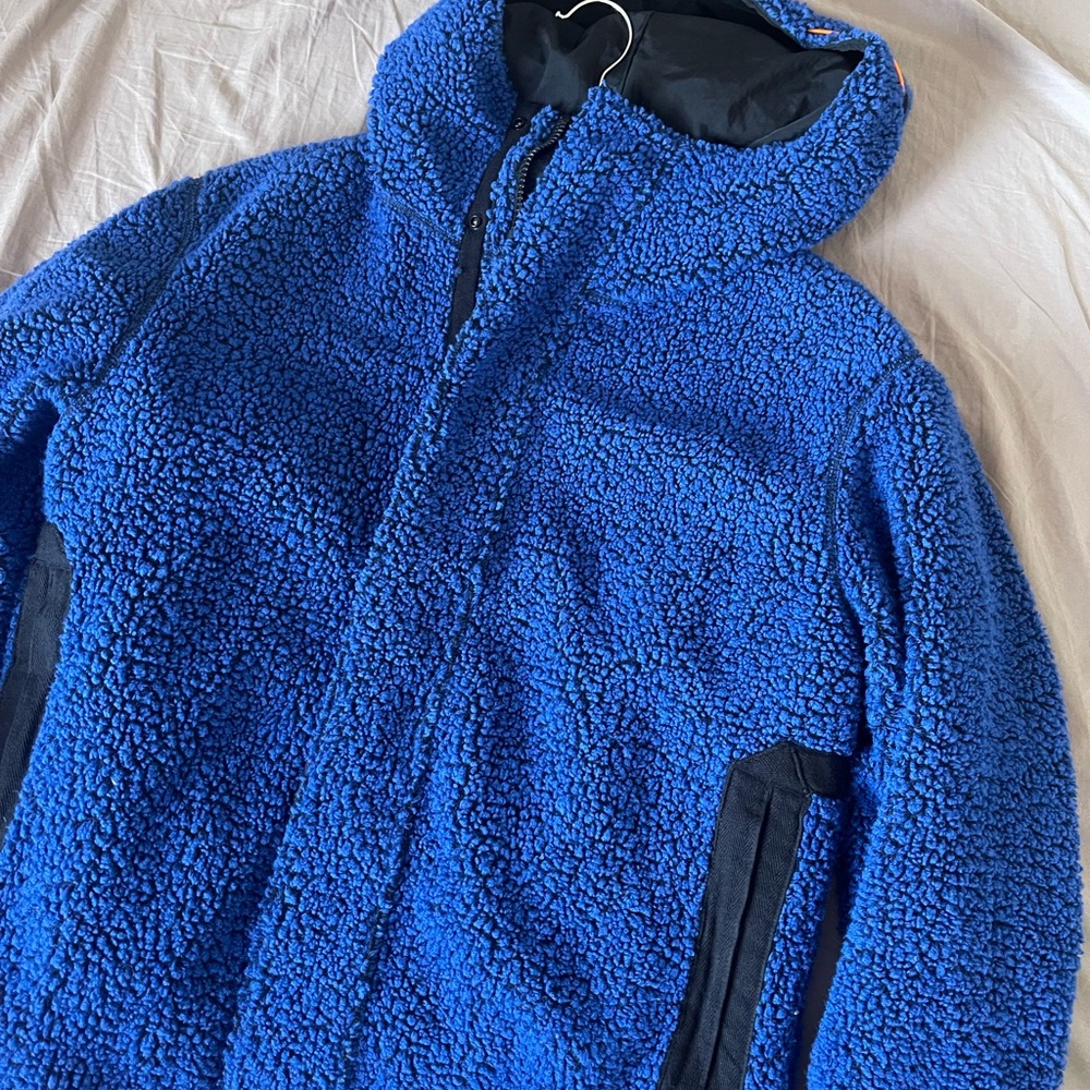 Men's Blue Fleece Jacket